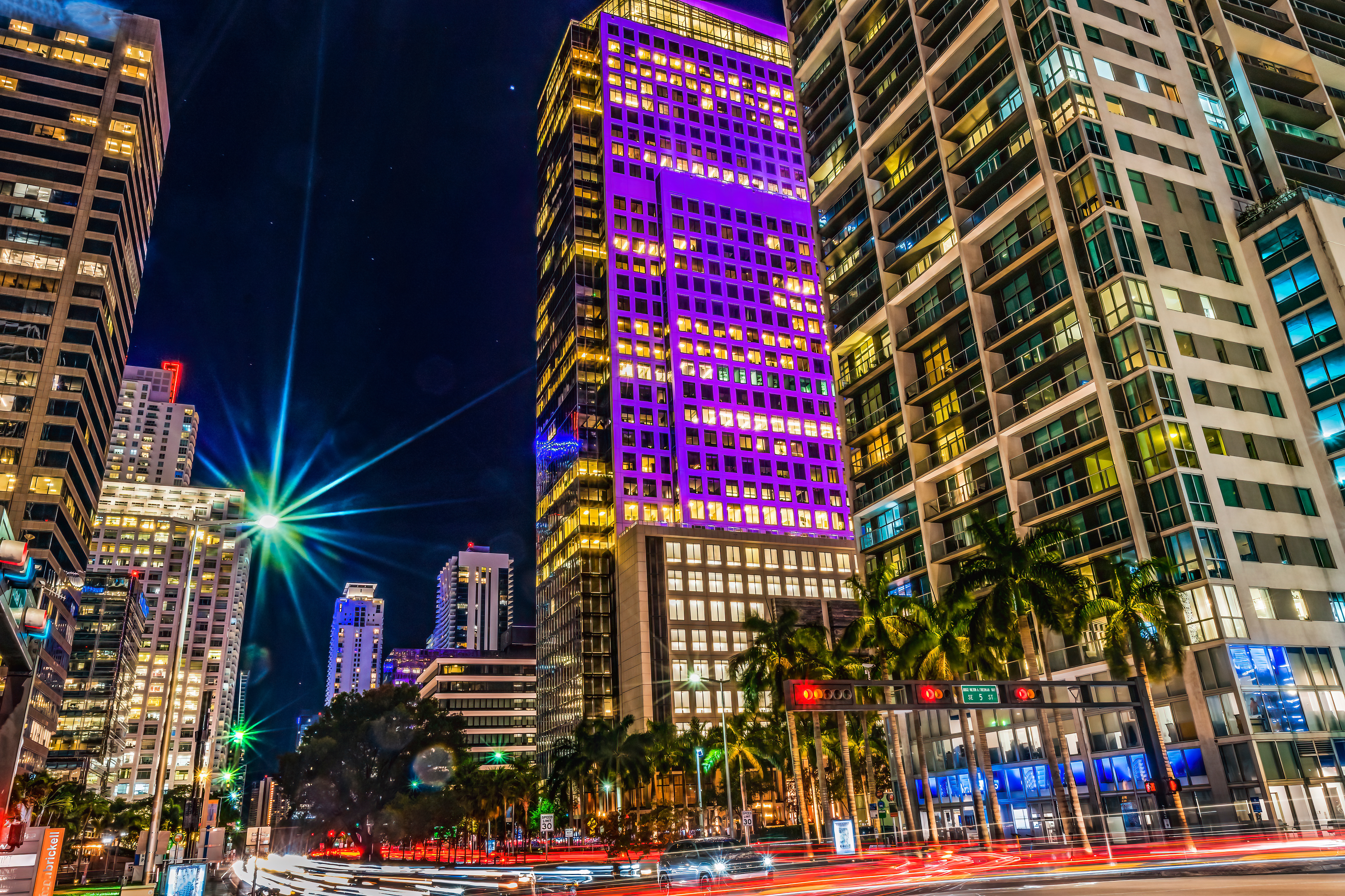 Brickell skyline in Miami